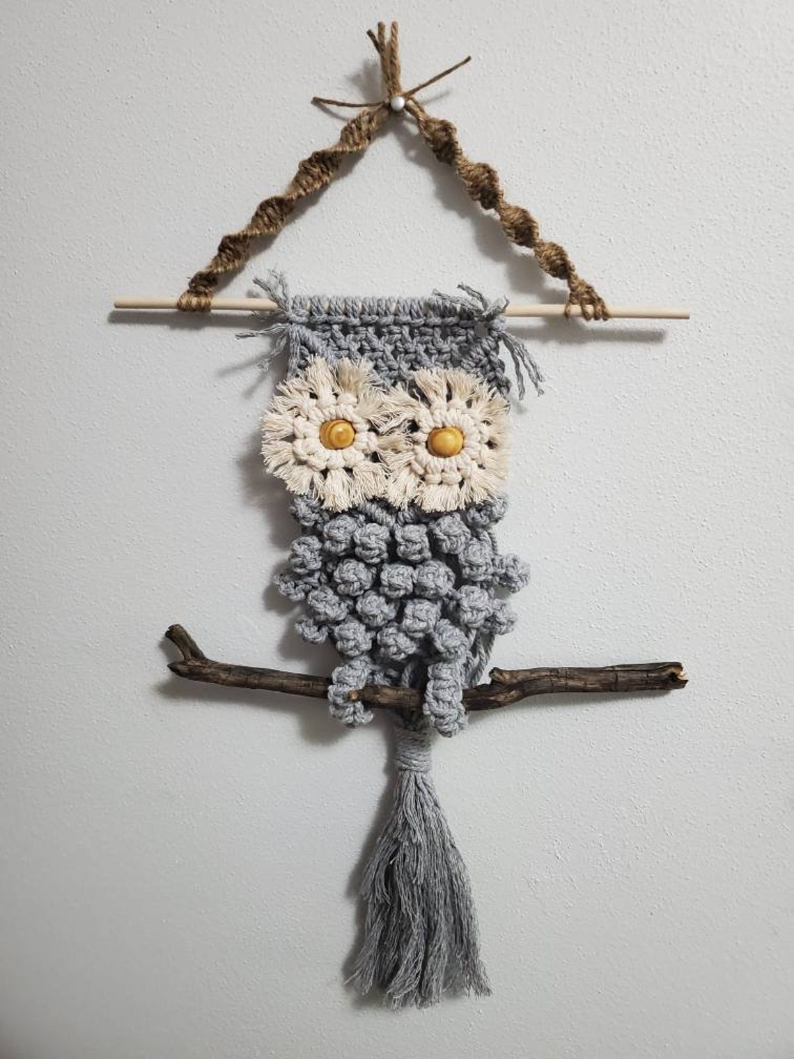 Macrame Owl - Etsy