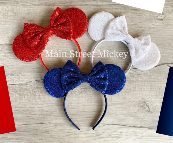 Oreilles de Minnie Mouse,Mickey Minnie Bandeaux Oreilles de Souris