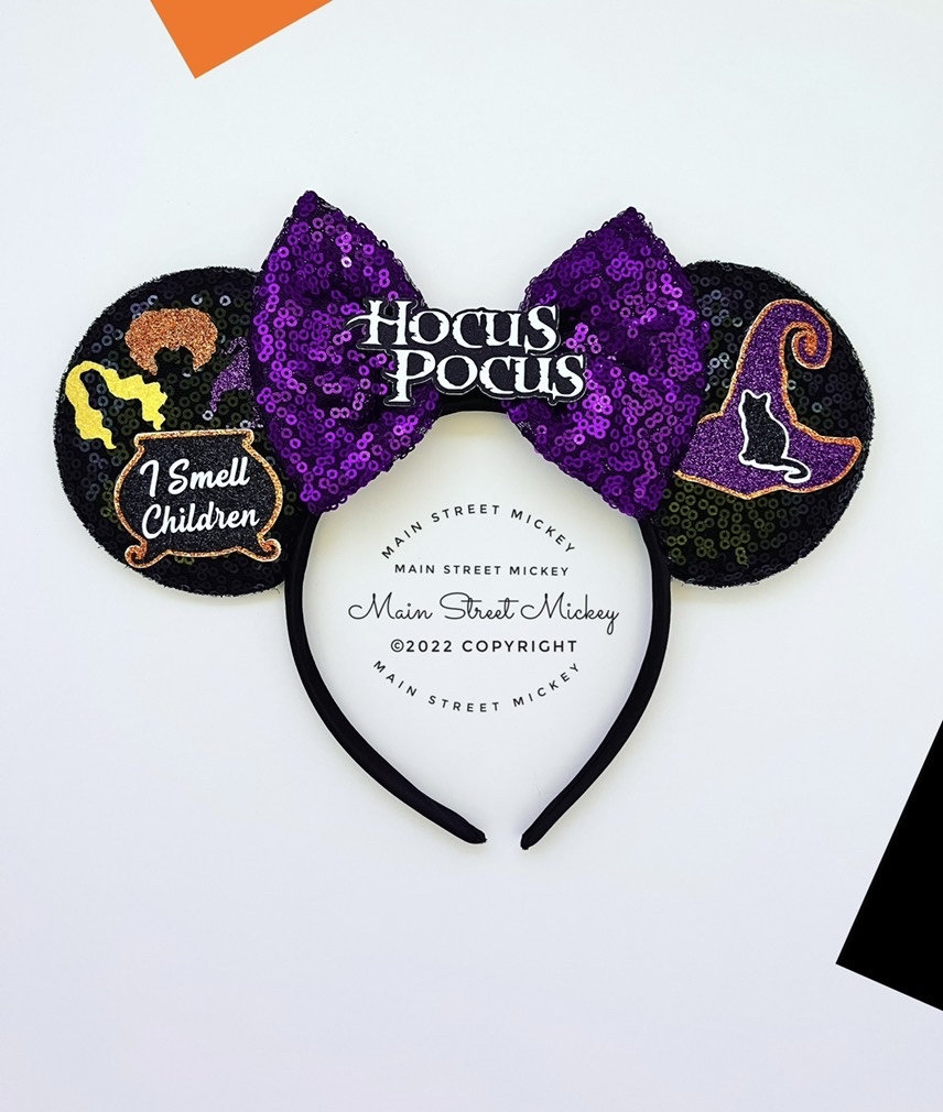 Hocus Pocus mouse ears Hocus Pocus MB Mouse Ears – MouseketEars Bowtique main image 2