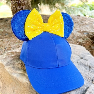 Minnie Mouse Hats, Disney Hats For Adults and Kids, Minnie Ears, Disneyland Ear, Mickey Mouse Ear Hat, Mouse Ear, Mickey Ears, Disney Hats