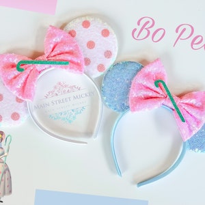 Minnie Mouse Bo Peep Ears, Toy Story Mickey Ear, Disney Toy Story 4, Disneyland Ear, Character Bo Peep Minnie Ears, Mouse Ears, Bo Peep Ears