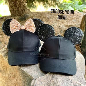 Minnie Mouse Hats, Disney Hats For Adults and Kids, Minnie Ears, Disneyland Ear, Mickey Mouse Ear Hat, Mouse Ear, Mickey Ears, Disney Hats