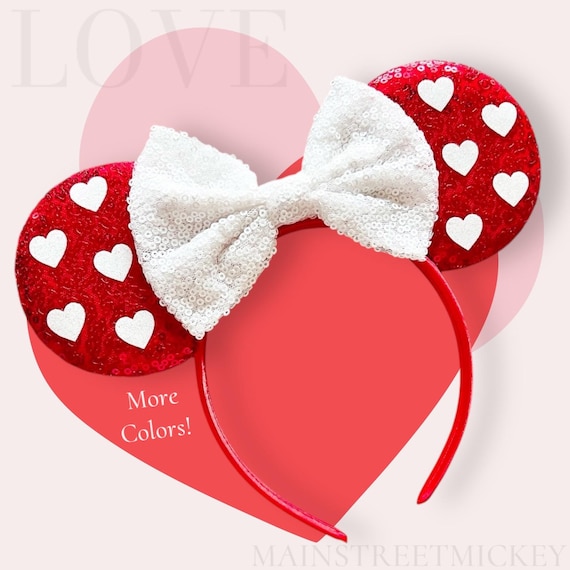 Disney Parks Valentines Day Heart Minnie Mouse Ears il_340x270.6585442715_c861.jpg main image 4