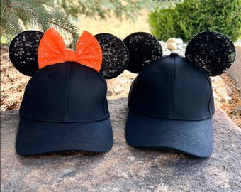 Minnie Mouse Hats, Disney Hats For Adults and Kids, Minnie Ears, Disneyland Ear, Mickey Mouse Ear Hat, Mouse Ear, Mickey Ears, Disney Hats