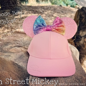 Minnie Maus Hüte, Disney Hüte für Erwachsene und Kinder, Minnie Ohren, Disneyland Ohr, Mickey Mouse Ohrhut, Maus Ohr, Mickey Ohren, Disney Hüte