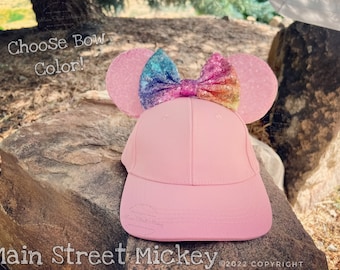 Minnie Mouse Hats, Disney Hats For Adults and Kids, Minnie Ears, Disneyland Ear, Mickey Mouse Ear Hat, Mouse Ear, Mickey Ears, Disney Hats