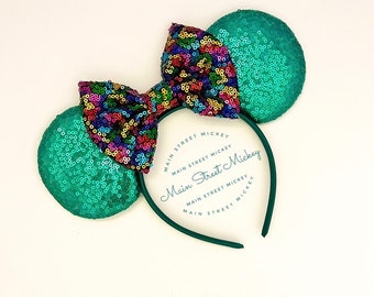 Minnie Maus Ohren, Disney Ohren für Erwachsene und Kinder, Minnie Ohren, Disneyland Ohr, Jade Micky Maus Ohren, Maus Ohr, Disney Geburtstagsohren