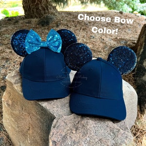 Minnie Mouse Hats, Disney Hats For Adults and Kids, Minnie Ears, Disneyland Ear, Mickey Mouse Ear Hat, Mouse Ear, Mickey Ears, Disney Hats