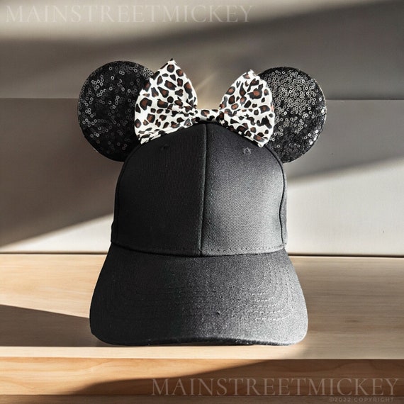 Minnie Mouse Ear Hat, Cheetah Disney Hats For Adults and Kids, Animal  Kingdom Hat, Disneyland Ear, Mickey Mouse Hat, Mouse Ear, Mickey Ear