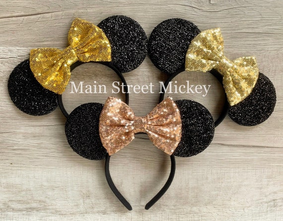 Minnie Mouse Ears, Disney Ears for Adults and Kids, Gold  display picture 3