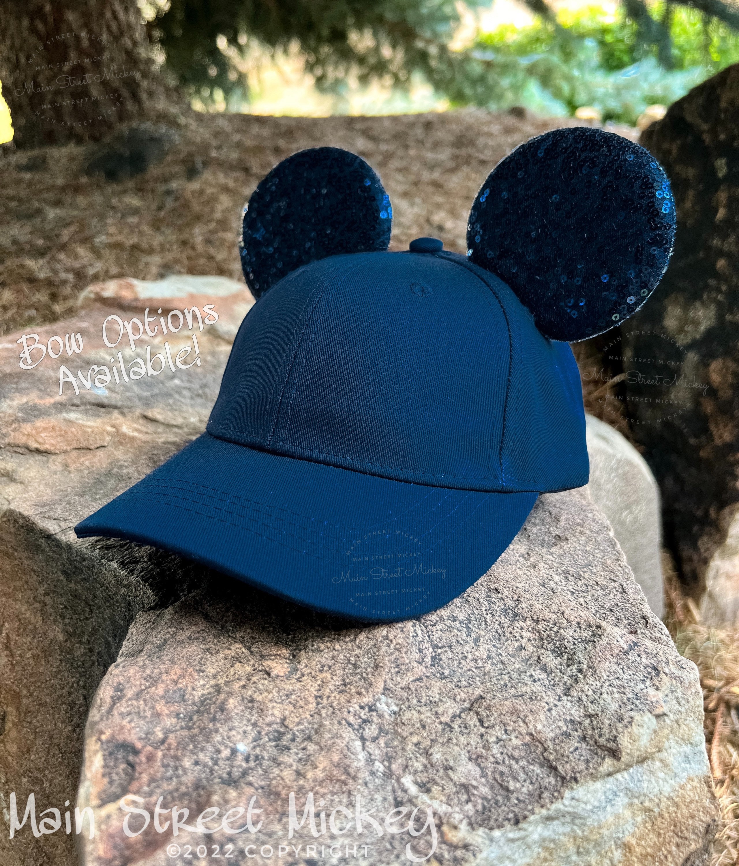 Minnie Mouse Hat, Disney Navy Hat for Adults and Kids  display picture 1