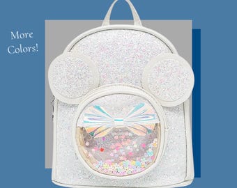Minnie Mouse Backpack, Mickey Backpack, Disneyland Park Backpack, Disney Travel Bag, Disney Backpack, Mouse Ear Backpack, Minnie Mouse Ear