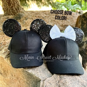 Minnie Mouse Hats, Disney Hats For Adults and Kids, Minnie Ears, Disneyland Ear, Mickey Mouse Ear Hat, Mouse Ear, Mickey Ears, Disney Hats
