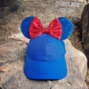 Minnie Mouse Hats, Disney Hats For Adults and Kids, Minnie Ears, Disneyland Ear, Mickey Mouse Ear Hat, Mouse Ear, Mickey Ears, Disney Hats