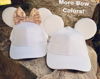 Minnie Mouse Hats, Disney Hats For Adults and Kids, Minnie Ears, Disneyland Ear, Mickey Mouse Ear Hat, Mouse Ear, Mickey Ears, Disney Hats