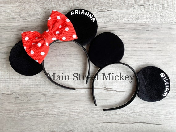 Minnie Mouse Custom Ears, Disney Ears for Adults and Kids  display picture 3