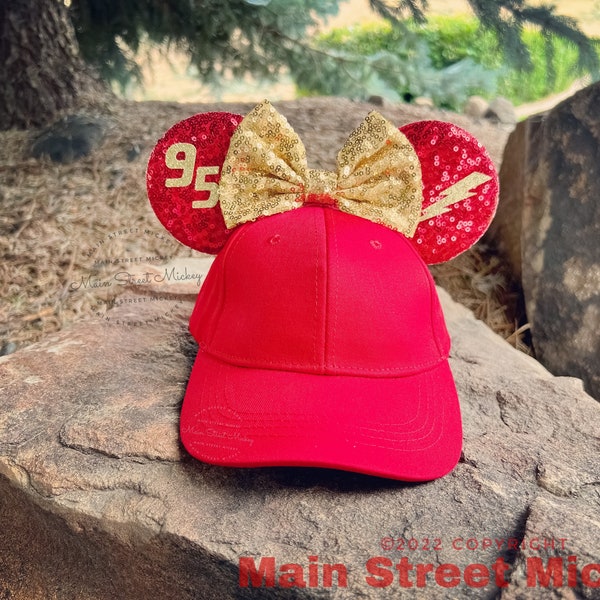 Lightning Mcqueen Hat Etsy