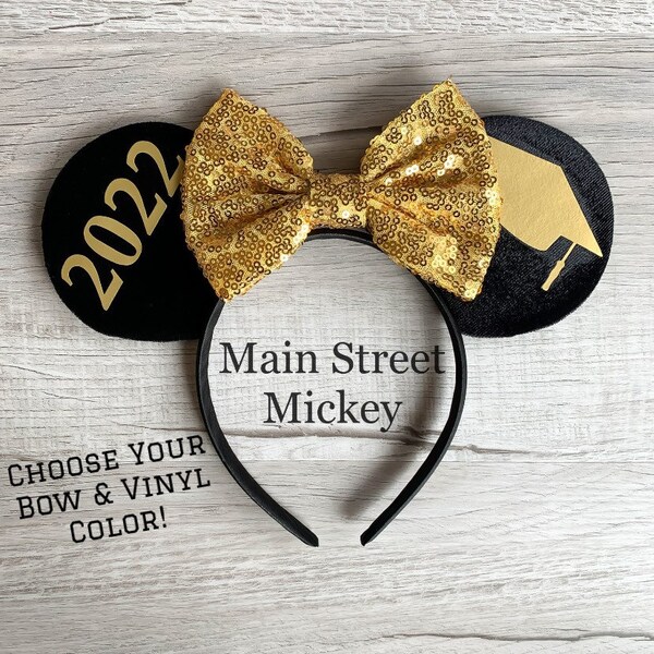 Mickey Graduation Etsy