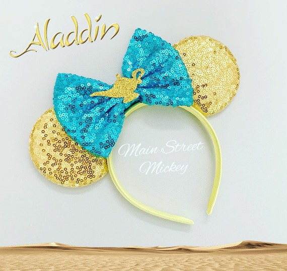 Jasmine Minnie Mouse Ears, Disney Ears for Adults and Kids  display picture 3