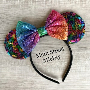 Minnie Mouse Ears, Disney Ears For Adults and Kids, Minnie Ears, Disneyland Ear, Mickey Mouse Ears, Mouse Ear, Mickey Ears, Disney Birthday