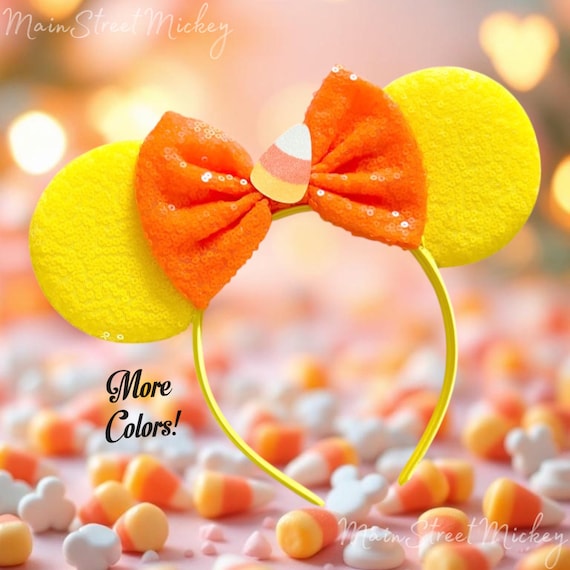 Minnie Mouse Candy Corn Ears, Disney Ears for Adults and  display picture 1