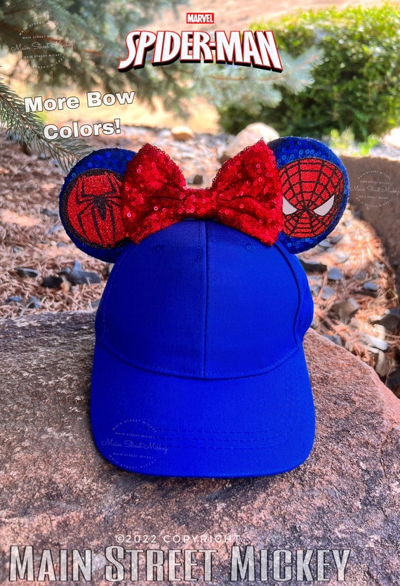 Minnie Mouse Spider-man Hats, Disney Hats for Adults and Kids