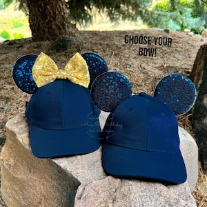 Minnie Mouse Hats, Disney Hats For Adults and Kids, Minnie Ears, Disneyland Ear, Mickey Mouse Ear Hat, Mouse Ear, Mickey Ears, Disney Hats