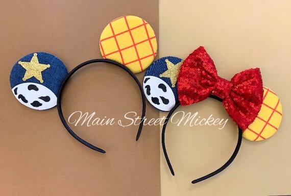 Minnie Mouse Ears Toy Story Woody 