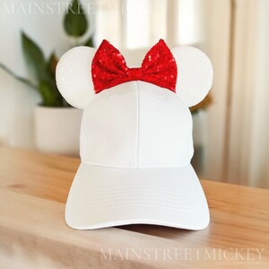Minnie Mouse Hats, Disney Hats For Adults and Kids, Minnie Ears, Disneyland Ear, Mickey Mouse Ear Hat, Mouse Ear, Mickey Ears, Disney Hats
