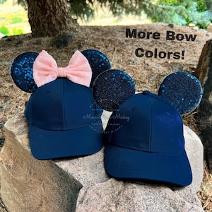 Minnie Mouse Hats, Disney Hats For Adults and Kids, Minnie Ears, Disneyland Ear, Mickey Mouse Ear Hat, Mouse Ear, Mickey Ears, Disney Hats
