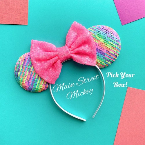 Minnie Mouse Ears Disney Ears for Adults and Kids Princess Etsy