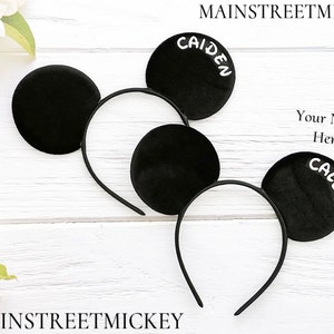 Minnie Mouse Custom Ears, Disney Ears For Adults and Kids, Minnie Ears, Disneyland Ear, Mickey Mouse Ears, Custom Mouse Ear, Mickey Ears
