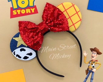 Minnie Mouse Ears Toy Story Woody 