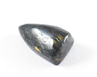 8.83g Nuummite Freeform, RARE FLASH Authentic Greenland Nuummite Polished