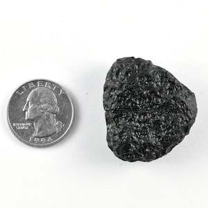 21.63g INDOCHINITE - Tektite From Vietnam, Rare Black Tektite, Tibetan Tektite, Raw Crystals, Metaphysical, Healing Crystals and Stones