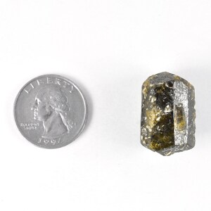 Raw Dravite Tourmaline Crystal, Raw Brown Tourmaline Specimen 13.61g