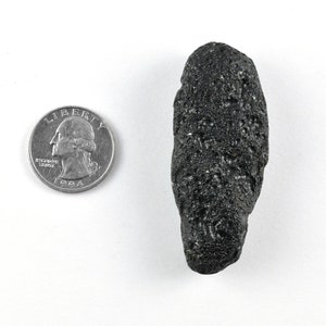 32.55g  INDOCHINITE - Tektite From Vietnam, Rare Black Tektite, Tibetan Tektite, Raw Crystals, Metaphysical, Healing Crystals and Stones