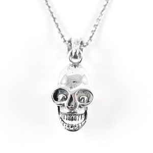 Pendentif tête de mort, pendentif en argent sterling, argent sterling 925, pendentif celtique, cadeau pour lui, pendentif hip hop, Halloween