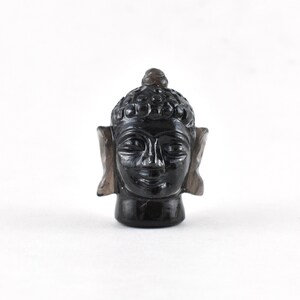 Buddha Agni Manitite Carving 31.58g - Pearl of Fire - Natural Pseudo Tektite - Pearl of the Divine Fire Carving