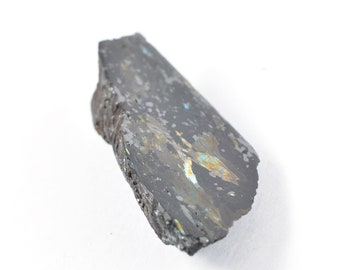 14.81g Nuummite Freeform, RARE FLASH Authentic Greenland Nuummite Polished