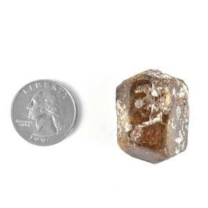 Raw Dravite Tourmaline Crystal, Raw Brown Tourmaline Specimen 30.32g