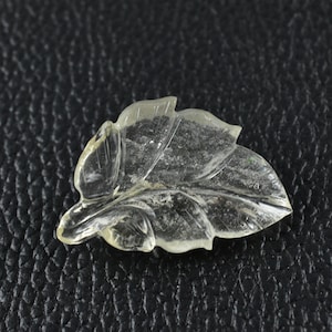 Libyan Desert Glass, Leaf Carving, AAA Grade Libyan Gold Tektite, Libyan Glass, Libyan Tektite, LDG