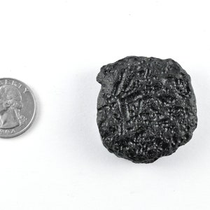 28.8g INDOCHINITE - Tektite From Vietnam, Rare Black Tektite, Tibetan Tektite, Raw Crystals, Metaphysical, Healing Crystals and Stones