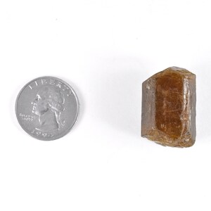 Raw Dravite Tourmaline Crystal, Raw Brown Tourmaline Specimen 18.08g