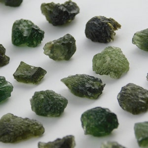 Moldavite Lot, Genuine Raw Moldavite, Czech Moldavite, Wholesale Moldavite Lot, Green Moldavite Crystals, Heart Chakra
