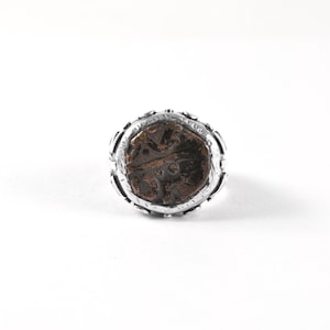 Vintage Coin Ring | 9 US Ring, Coin Ring for Men | Birthday Unique Gift | Personalized Ring | Bold Ring | 925 Silver Coin Ring | Boho Ring