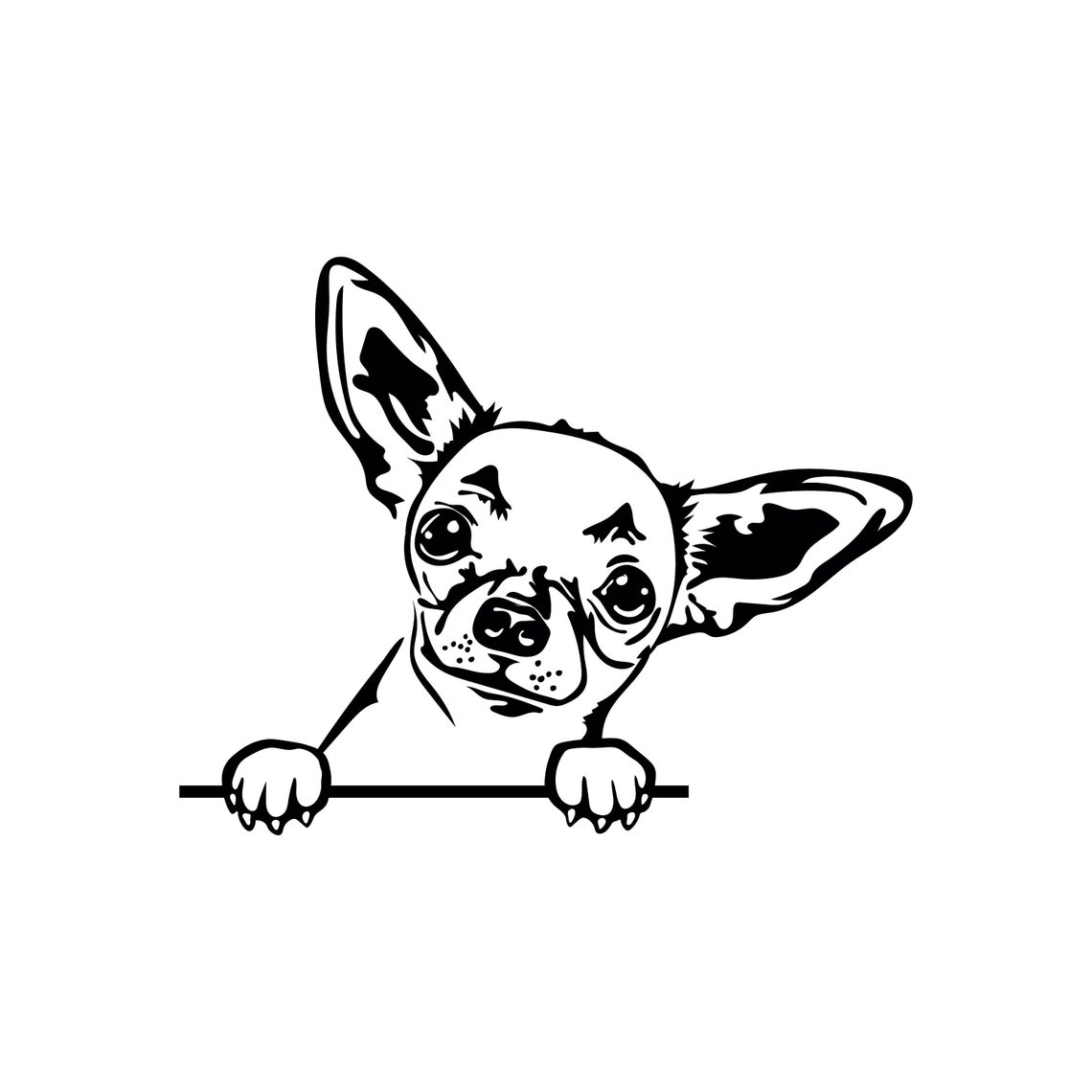 Download Chihuahua Svg Cute Svg Files For Cricut Dog Dxf Cut File | Etsy