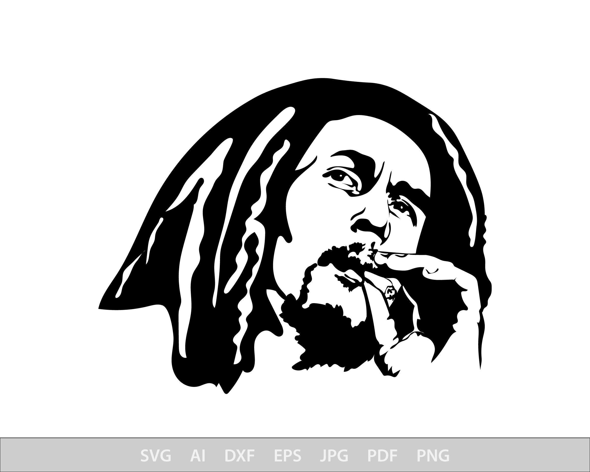Download Cdr Vector Files For Silhouette Bob Marley Portrait Svg Cricut Ai Cutting Plotter Dxf Eps Digital Prints Art Collectibles Vadel Com