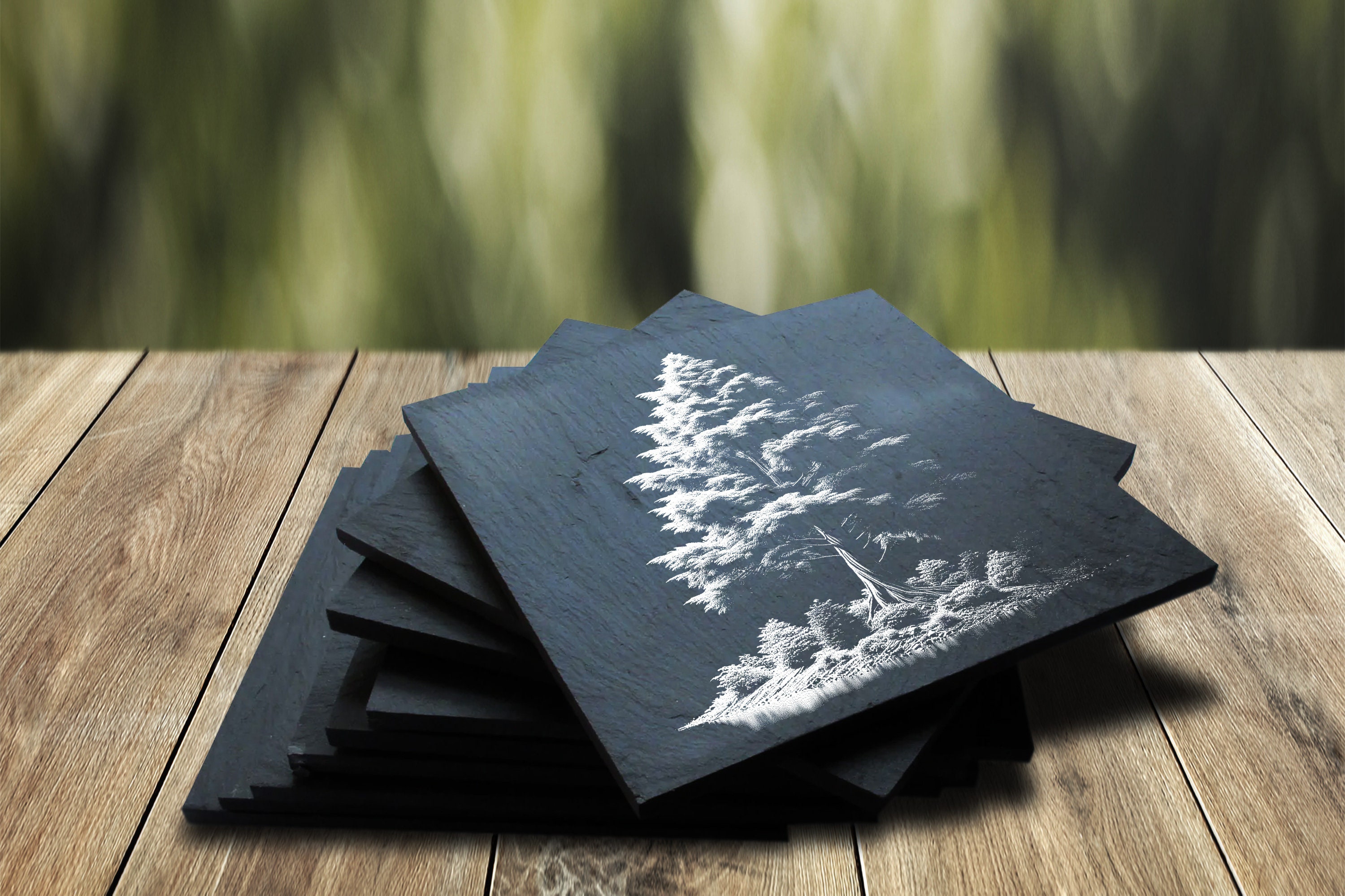 Granite laser engraving projects