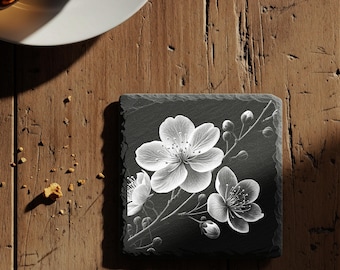 Sakura Flow – Japanese Cherry Blossom Branch PNG | Bundle of 4